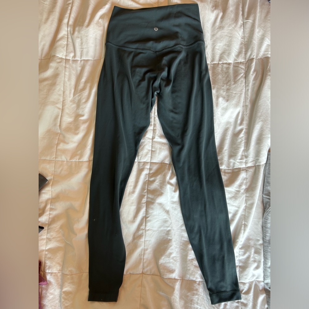 Lululemon Align grey leggings size 8, 7/8 length